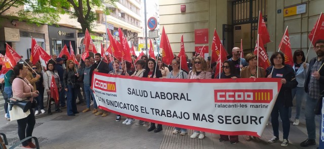 CCOO reclama en Alicante más dotación para la Inspección de Trabajo y foco en la salud mental