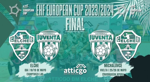 El Atticgo Elche jugará como local la ida de la final de la Copa Europea y la vuelta en Eslovaquia

