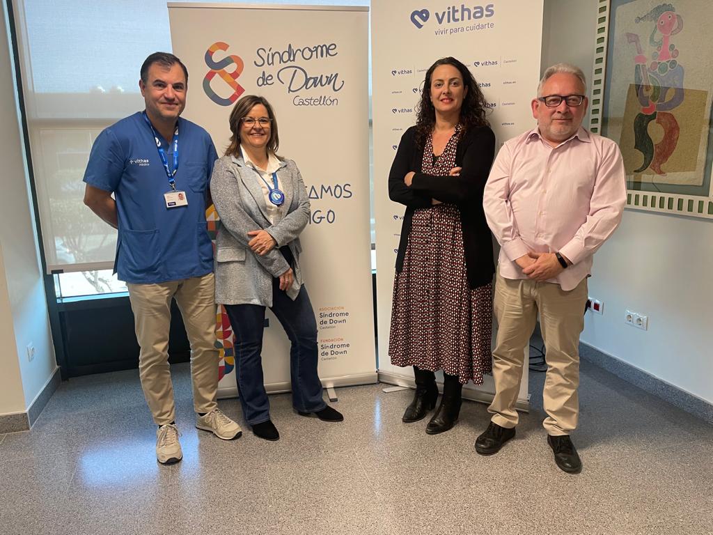 Vithas Castellón y la Fundación Síndrome de Down colaboran y fomentan el empleo del colectivo