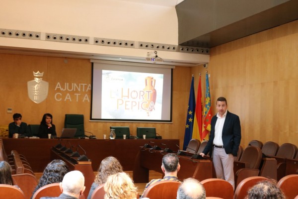 Catarroja pedirá que el futuro Jardín Arqueológico del 'Hort de Pepica' sea BIC