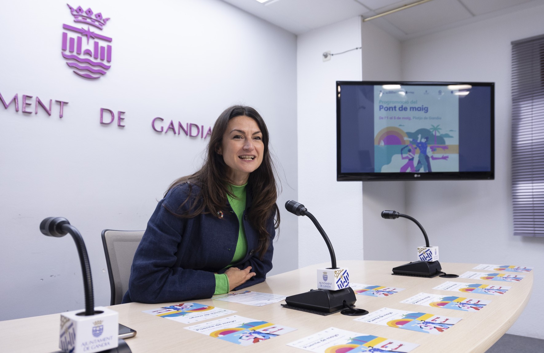 Balbina Sendra, concejal delegada de Turismo en Gandia. Foto: ÁLEX OLTRA/Ajuntament de Gandia - 