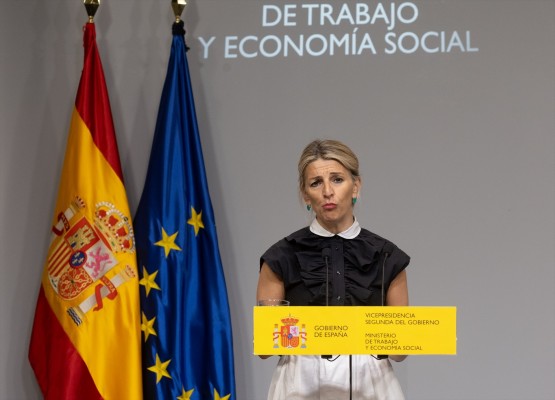 Yolanda Díaz reclama a Pedro Sánchez que el 