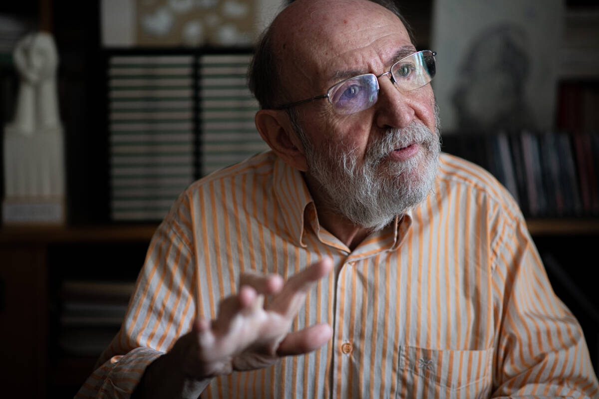 El poeta Marc Granell en una imagen de archivo. Foto: EVA MÁÑEZ - 