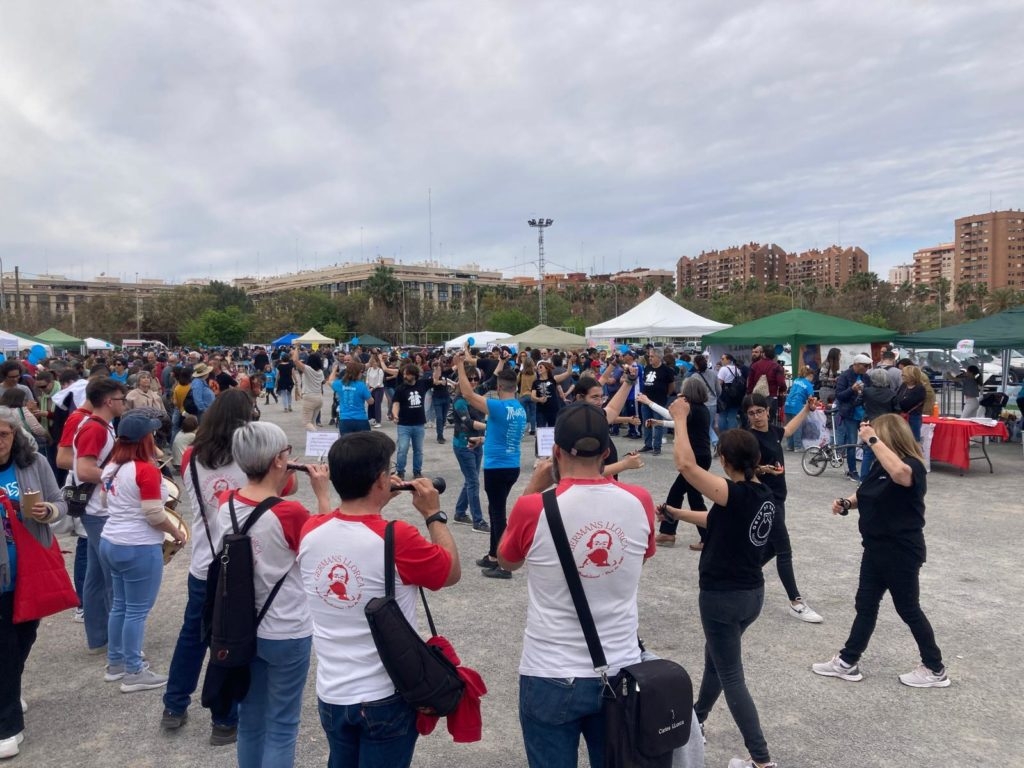 Cerca de 20.700 personas participan en las Trobades en Argelita, Monòver, Santa Pola y València