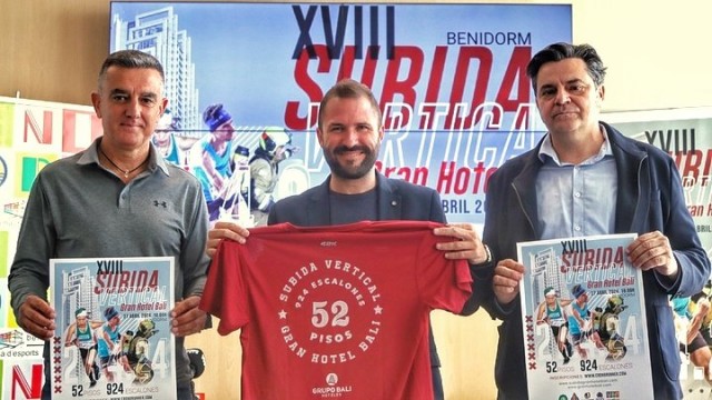 Los italianos Fabio Ruga y Valentina Belotti triunfan en la Subida Vertical al Hotel Bali

