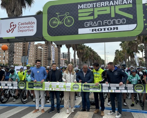 Más de 3.200 ciclistas conquistan Castellón en la Mediterranean Epic Gran Fondo by Rotor