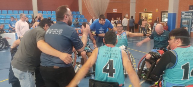 El UPV IN ADIV de baloncesto en silla de ruedas busca hacer historia en Leganés 
