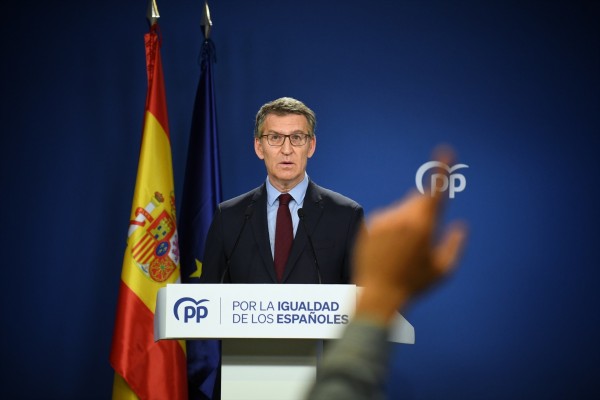 Feijóo ataca a Sánchez: 