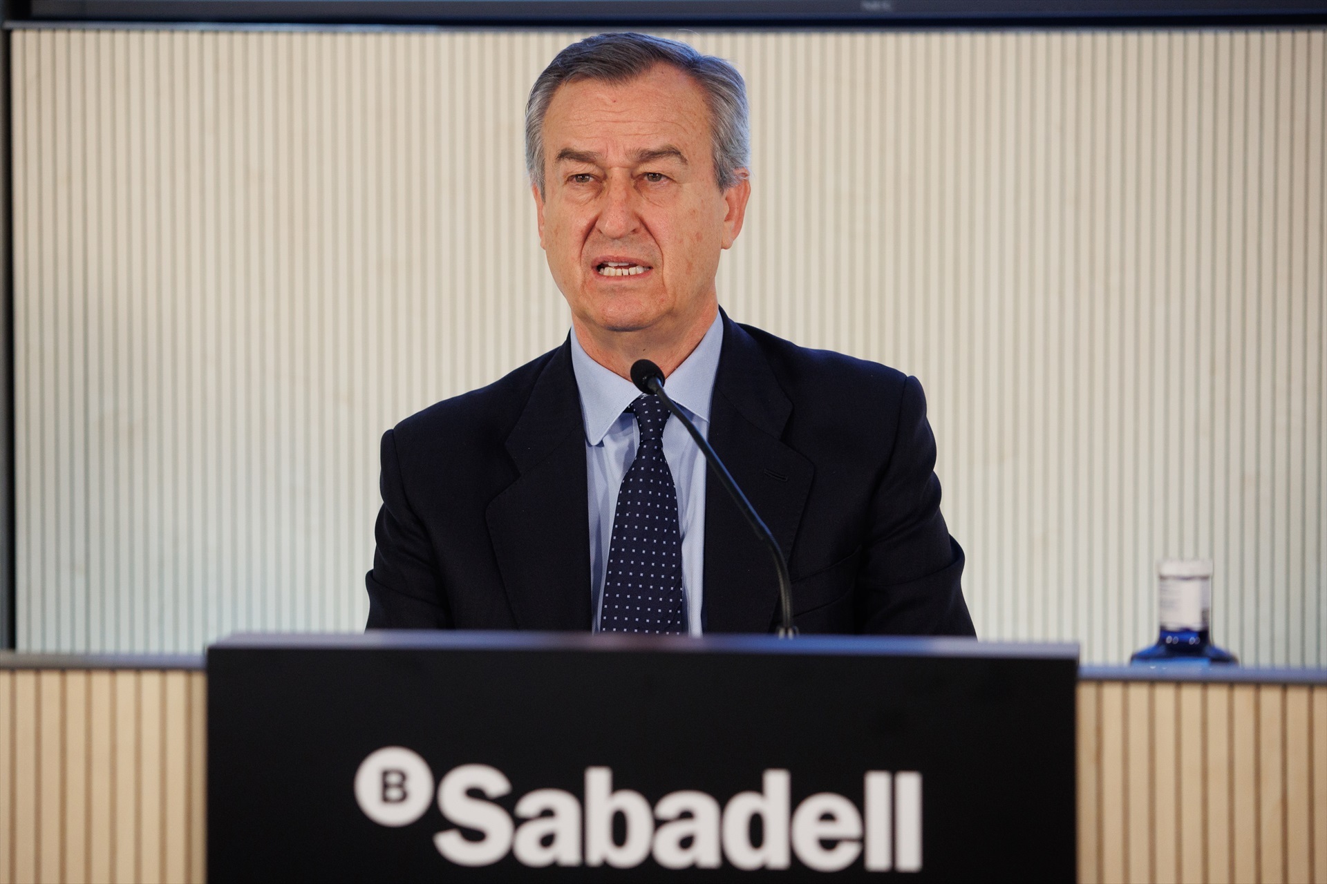 El CEO de Banco Sabadell, César González-Bueno. Foto: A.MARTÍNEZ VÉLEZ/EP - 