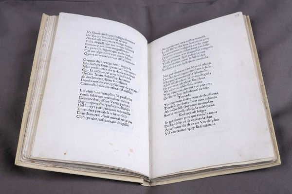 La Biblioteca Històrica de la UV exposa el primer llibre imprés a València