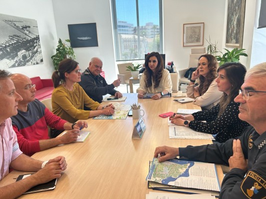 Alicante mejora la movilidad de los cruceristas con lanzaderas a pie de la terminal marítima