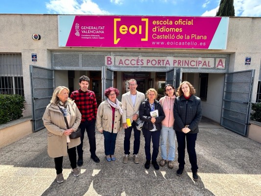 El PSPV de Castelló es reuneix amb el professorat afectat 