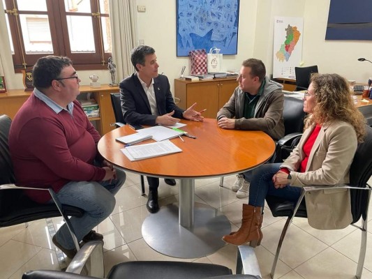 Morella i la Diputació treballen en ajudes per a l’Escola de Música i els carrers i gremis del Sexenni