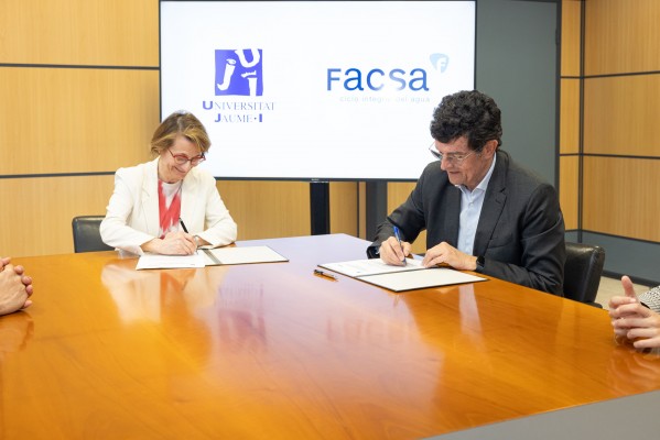 L'UJI i Facsa renoven la Càtedra d'Innovació en el Cicle Integral de l'Aigua fins a 2027