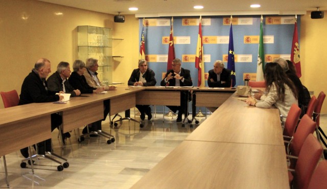 La CHS mantiene una reunión con representantes sociales y ecologistas del Mar Menor
