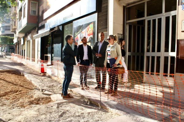 Castelló habilita accesos alternativos al centro por las obras de la Zona de Bajas Emisiones

