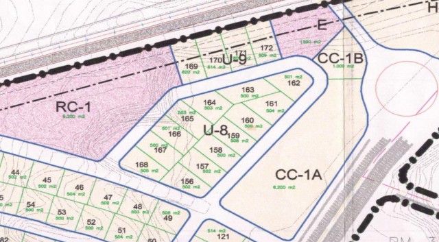 Proyectan una modificación del Sector Y-1 para pasar de 13 casas a 33 adosados en Campoamor