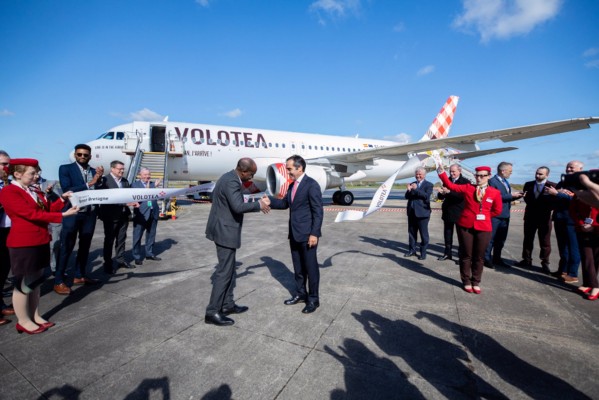 Volotea inaugura su base número 20 en el aeropuerto de Brest (Francia) 