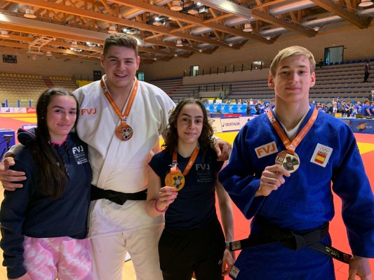 Triplete de bronce para el judo valenciano en la European Cup
