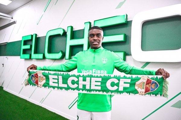 El ecuatoriano Seba Méndez es el único refuerzo de invierno del Elche que aún no ha debutado
