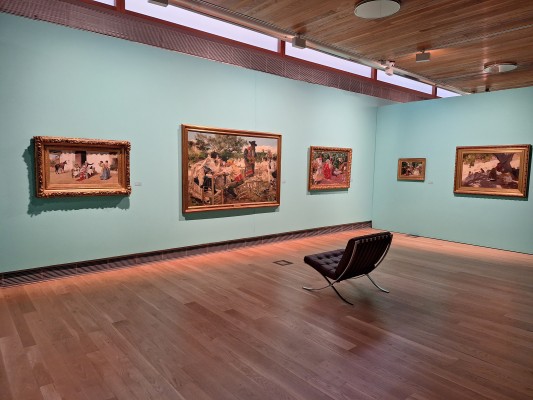 La exposición de Joaquín Sorolla en Castelló se prorroga tras superar las 8.000 visitas 
