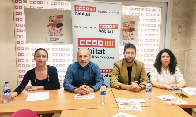 CCOO alerta de que las olas de calor aumentan 