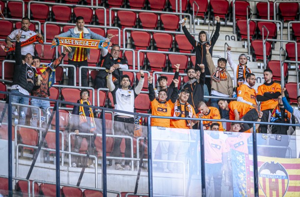 El Valencia firma ya nueve 'llenos' como visitante
