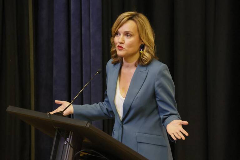 Pilar Alegría aboga por 