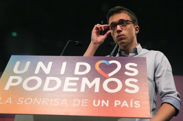  Errejón discrepa de Iglesias y cree que la confluencia con IU no ha funcionado y que habrá que evaluarla