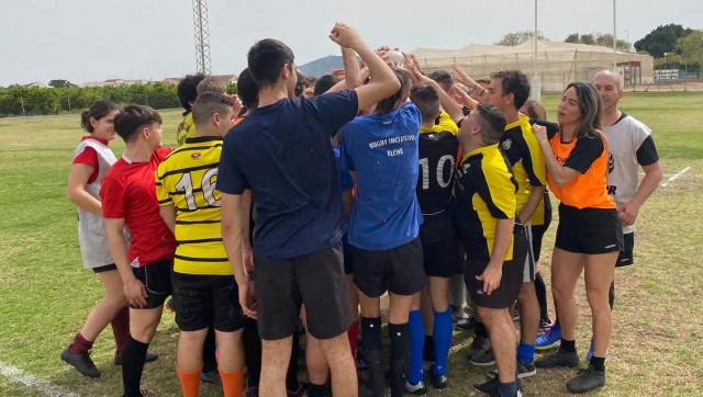 Rugby inclusivo en la Ciudad Deportiva de Elche