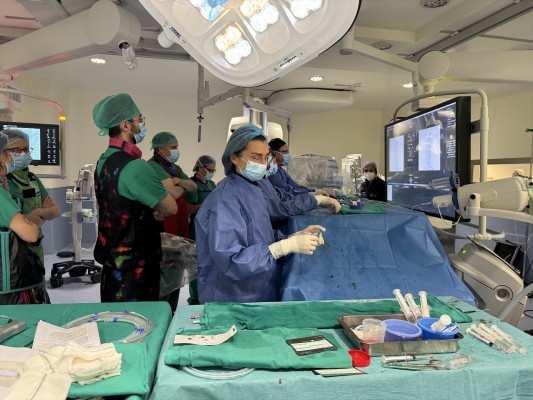 El Peset y Clínico forman a cirujanos vasculares en tratamiento endovascular de aneurismas de aorta