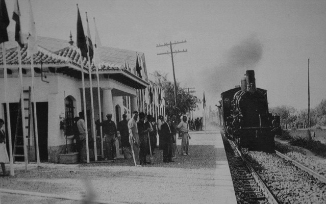 El día que descarriló Cánovas del Castillo... en la inauguración de la línea de tren Murcia-Alicante