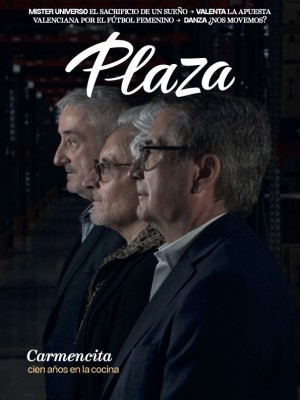 Carmencita, portada de la revista Plaza de abril 