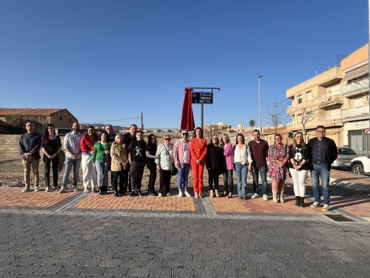 Don Blas 'El maestro' ya cuenta con una calle con su nombre en Águilas: homenaje a una vida dedicada a la enseñanza