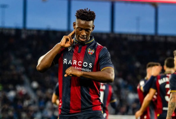 Solo Huesca, Amorebieta, Alcorcón y Andorra tienen un peor máximo goleador que el Levante
