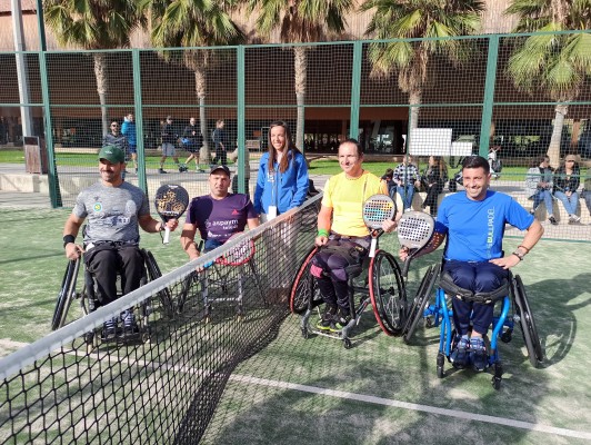 Valencia se convierte en el único torneo Master en España de pádel en silla de ruedas