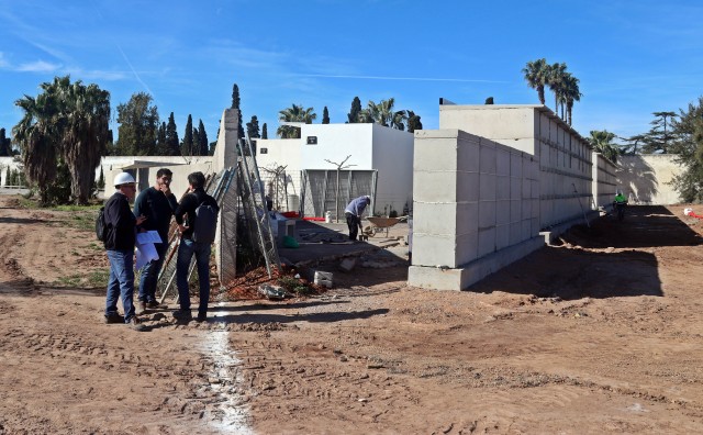 Burriana amplía su cementerio en 200 nichos mientras l'Alcora y Almassora lo harán en breve