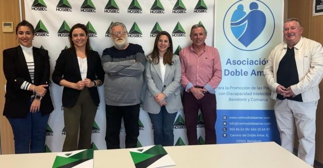 Hosbec y el Doble Amor firman un convenio de colaboración para 2024