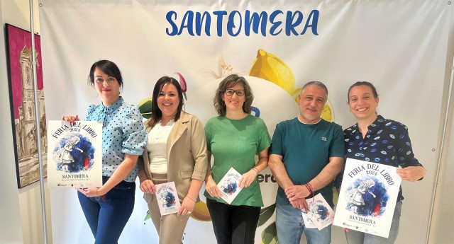 Santomera celebra su veterana Feria del Libro con medio centenar de actividades culturales 