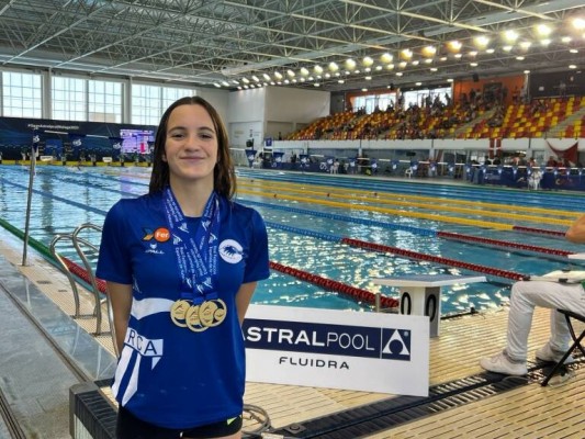 Noa Martín, oro en 800 libre en el Meeting de Eindhoven
