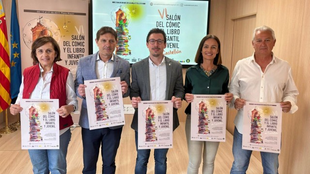 El Salón del Cómic estrena ubicación en la plaza Mayor de Castelló: acuden más de 20 expositores