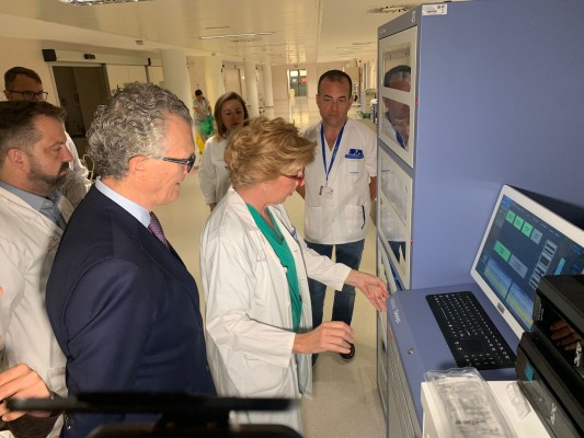 La Arrixaca se dota de armarios inteligentes para una mejor gestión de los fármacos que se dispensa a los pacientes

