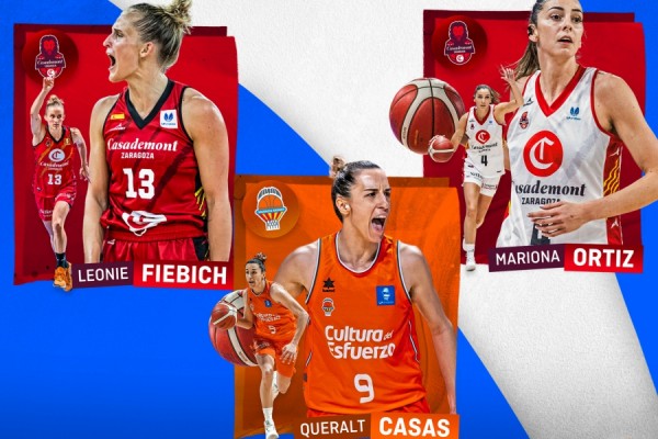 Queralt Casas, incluida en el Quinteto Ideal de la LF Endesa