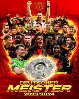 El Leverkusen de Xabi Alonso se corona campeón alemán con goleada