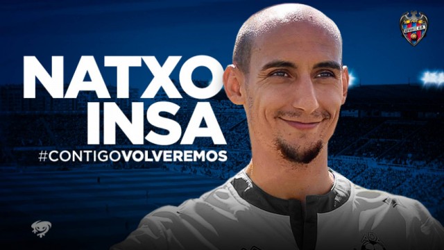 El Levante UD ficha a Natxo Insa para las dos próximas temporadas