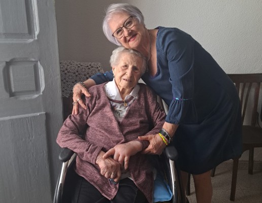 El secreto de llegar a los 109 años de la abuela de Espinardo: vivir rodeada de amor