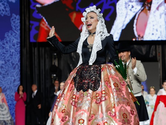 Alba Muñoz, de la Hoguera Florida Portazgo, Bellesa del Foc 2024