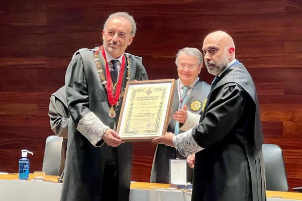 El juez Marchena recibe la medalla de honor de la RAVJL por su trayectoria 