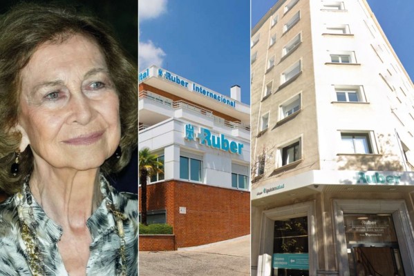 La reina Sofía confía en el Hospital Ruber Internacional (Quirónsalud) para tratar su infección urinaria
