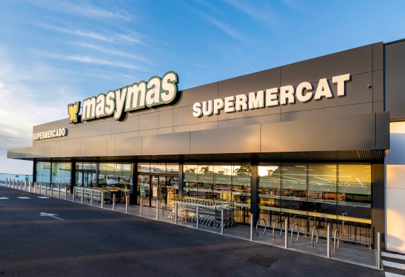 Masymas supermercados factura 402,6 millones de euros en 2023, un 12,5% más